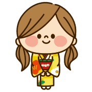อิโมจิไลน์ Animated emoji Kawashufu New Year