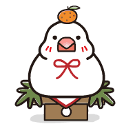 อิโมจิไลน์ White Java sparrow emoji