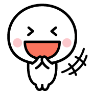 Fun animation Emoji of the simple man