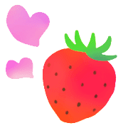 อิโมจิไลน์ Strawberry,heart,frames