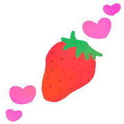 อิโมจิไลน์ Strawberry,heart,frames