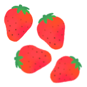 อิโมจิไลน์ Strawberry,heart,frames