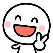 Cute animation Emoji of the simple man