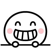 Cute animation Emoji of the simple man