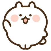 Charming rabbit animation emoji