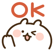 Charming rabbit animation emoji