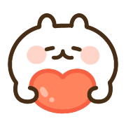 Charming rabbit animation emoji รูปที่ 8
