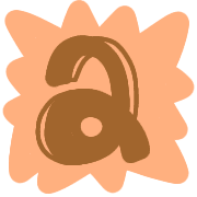 อิโมจิไลน์ ABC Alphabet cute pastel emoji