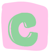 อิโมจิไลน์ ABC Alphabet cute pastel emoji