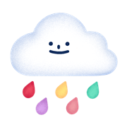 Colorful Kawaii Animated Emoji