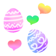 อิโมจิไลน์ Ugoku!Easter egg,spring items