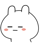 Rice Rabbit Animated Emoji รูปที่ 9