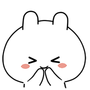 Rice Rabbit Animated Emoji รูปที่ 10