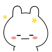 Rice Rabbit Animated Emoji รูปที่ 24
