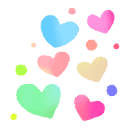 อิโมจิไลน์ Ugoku!Colorful hearts/ver.fix