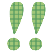 อิโมจิไลน์ Ugoku!Gingham check