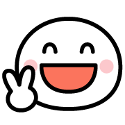 Animation face emoji of the simple man