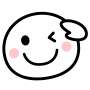 Animation face emoji of the simple man