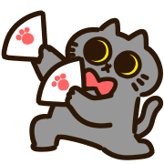 อิโมจิไลน์ Intense Cat Animated Emoji