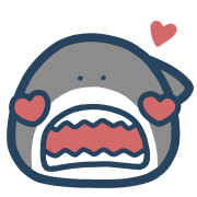 Mr. Shark อิโมจิแอนิเมชัน
