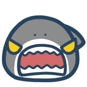 Mr. Shark อิโมจิแอนิเมชัน