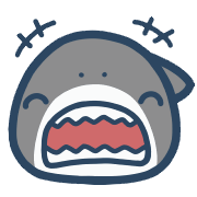 Mr. Shark อิโมจิแอนิเมชัน
