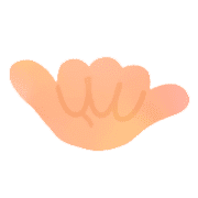 อิโมจิไลน์ Ugoku!hand sign,daily use emoji ver.fix