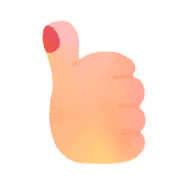 อิโมจิไลน์ Ugoku!hand sign,daily use emoji ver.fix