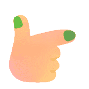 อิโมจิไลน์ Ugoku!hand sign,daily use emoji ver.fix