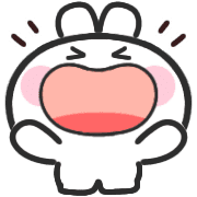 อิโมจิกระต่ายคิ้วท์ 8