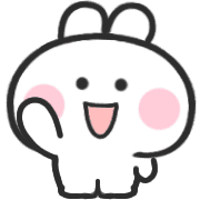 อิโมจิกระต่ายคิ้วท์ 11