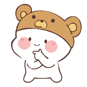 อิโมจิไลน์ Bear Hat (Emoji)