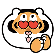 Alexander the Fat Tiger อิโมจิแอนิเมชัน รูปที่ 6