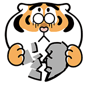 Alexander the Fat Tiger อิโมจิแอนิเมชัน รูปที่ 18