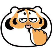 Alexander the Fat Tiger อิโมจิแอนิเมชัน รูปที่ 40