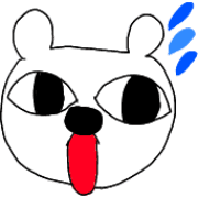 อิโมจิไลน์ Moving emoji of Manekuma
