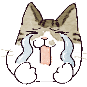 อิโมจิไลน์ Cat Uzura are kind emoji01