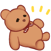 อิโมจิไลน์ Teddy Bear 11 -Animated Emoji-