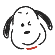 Snoopy อิโมจิดุ๊กดิ๊กได้ ลายเส้นน่ารัก