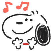 Snoopy อิโมจิดุ๊กดิ๊กได้ ลายเส้นน่ารัก รูปที่ 8