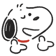 Snoopy อิโมจิดุ๊กดิ๊กได้ ลายเส้นน่ารัก รูปที่ 12