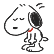 Snoopy อิโมจิดุ๊กดิ๊กได้ ลายเส้นน่ารัก รูปที่ 25
