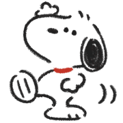 Snoopy อิโมจิดุ๊กดิ๊กได้ ลายเส้นน่ารัก รูปที่ 26