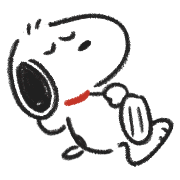 Snoopy อิโมจิดุ๊กดิ๊กได้ ลายเส้นน่ารัก รูปที่ 27