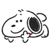 Snoopy อิโมจิดุ๊กดิ๊กได้ ลายเส้นน่ารัก รูปที่ 28