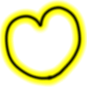 อิโมจิไลน์ love color Emoji yellow