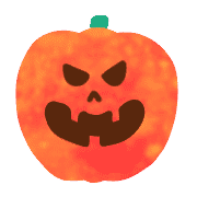 อิโมจิไลน์ Ugku!Halloween pumpkin