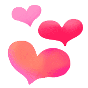 อิโมจิไลน์ Ugoku!Happy hearts,greeting message,fix