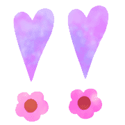 อิโมจิไลน์ Love,heart,flower