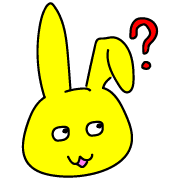 อิโมจิไลน์ fung fung rabbit's emoji